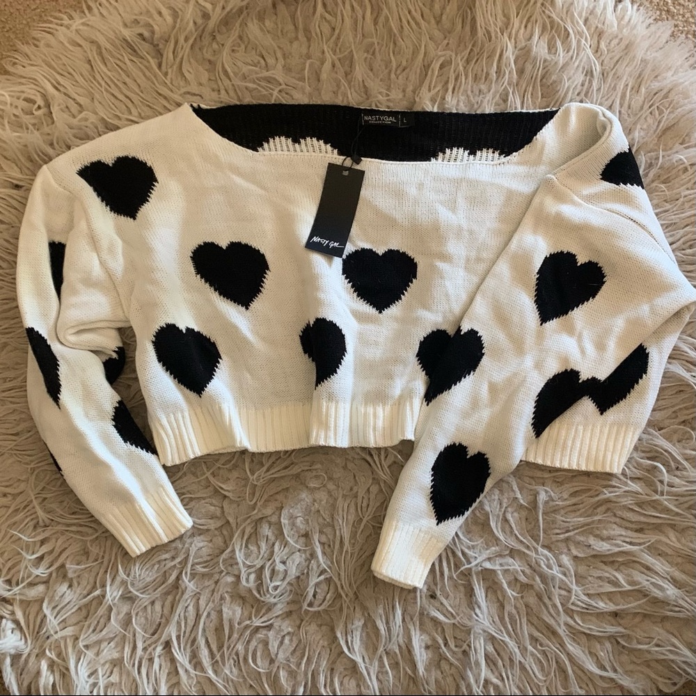 Cropped sweater